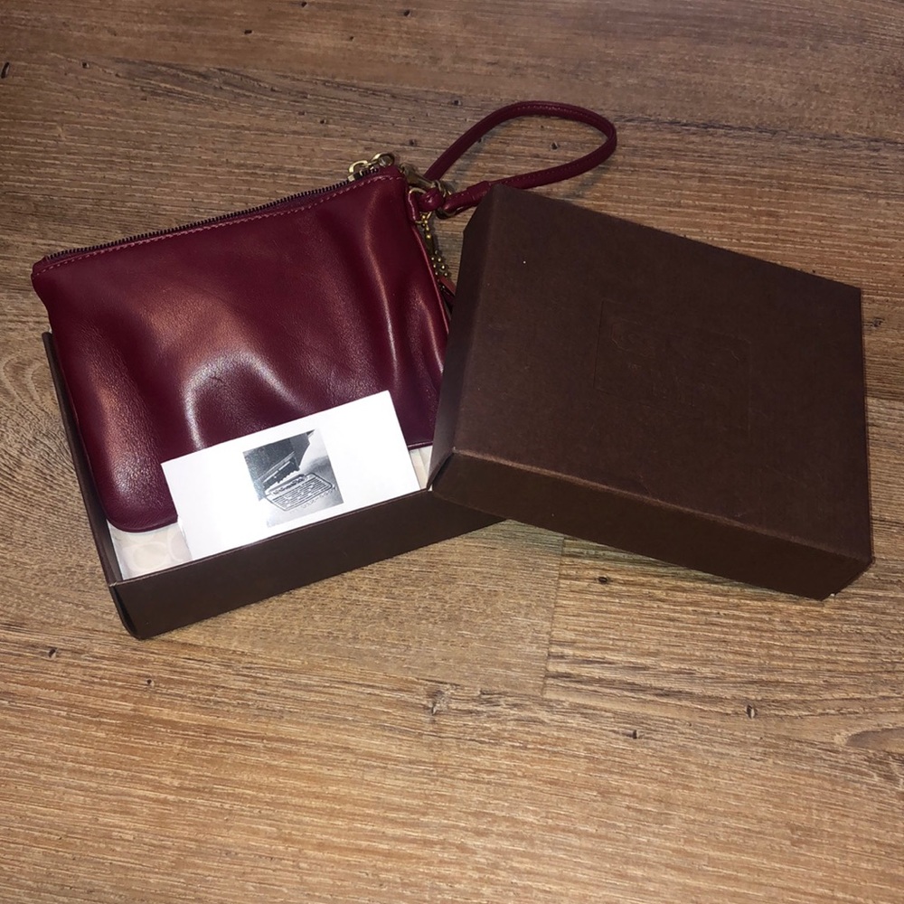 Coach wristlet
